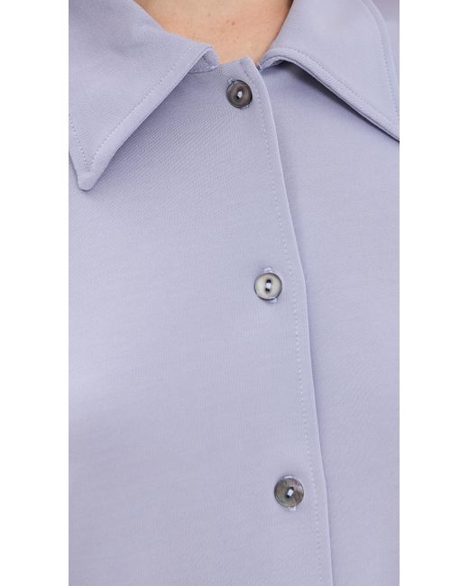 BITE STUDIOS Purple Jersey Short Sleeve Shirt