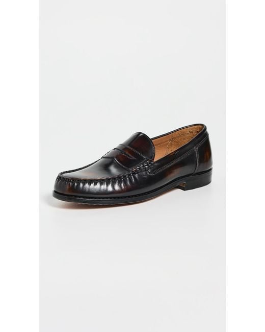 Allen Edmonds Black Newman Loafers for men
