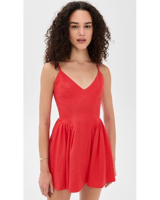 Seven Wonders Red Poppy Mini Dress
