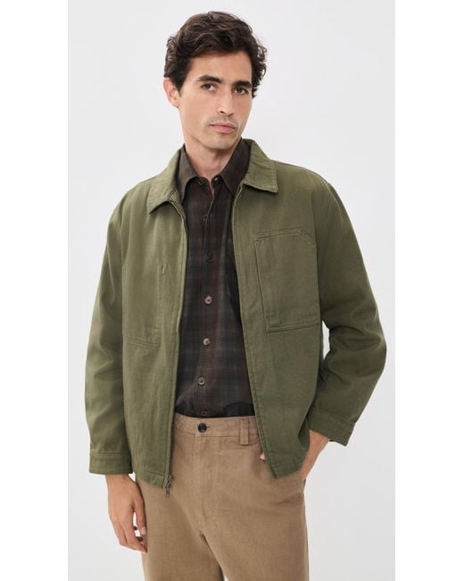 Rhythm Green Foundry Jacket for men