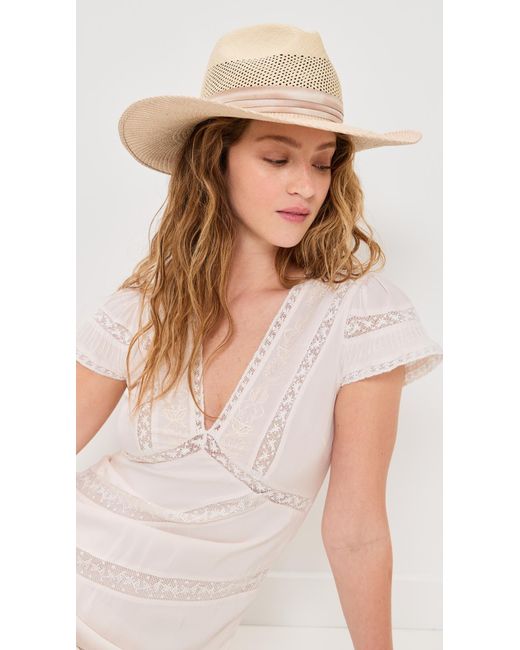 Freya White Mesquite Straw Hat