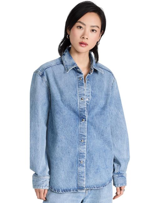 Khaite Blue Argo Top