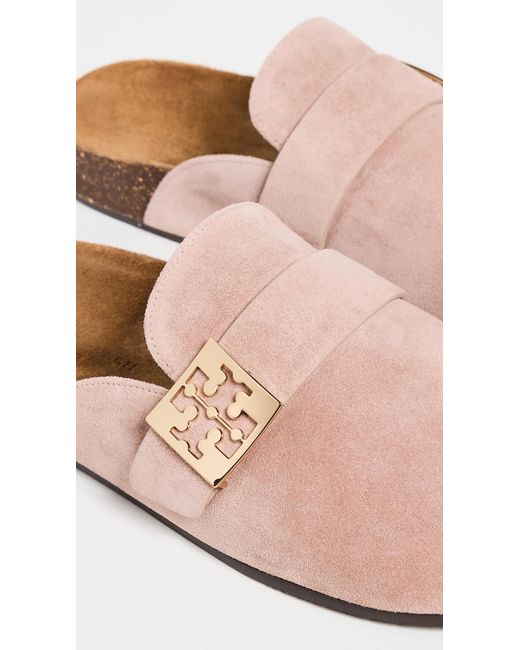 Tory Burch Black Mellow Mules