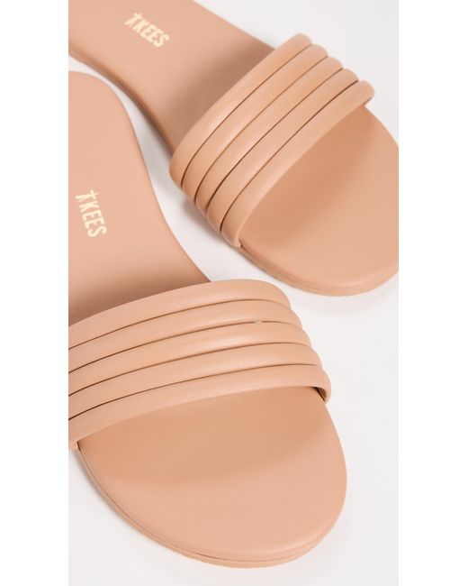 TKEES Black Serena Slides