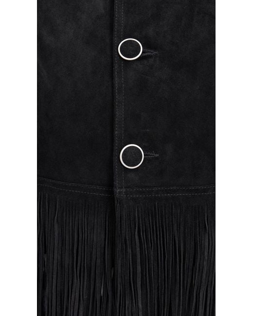 FRAME Black The Saddle Jacket