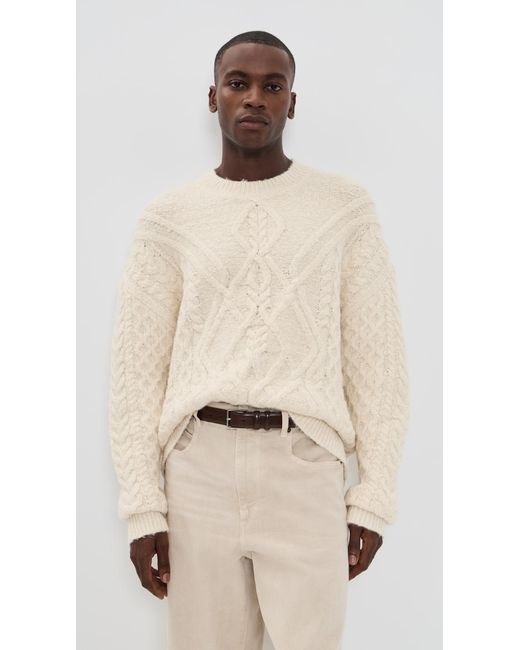 Isabel Marant Natural Harold Pullover for men
