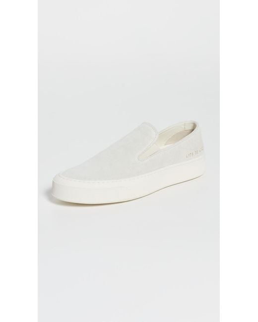 Common Projects White Slip On