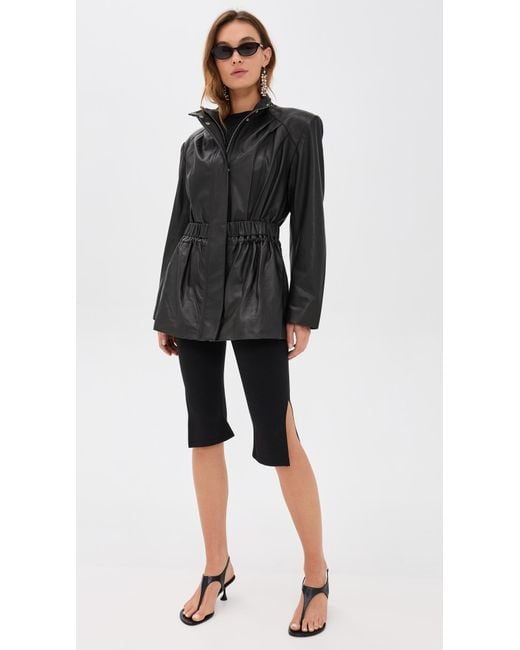 IRO Black Kingston Leather Jacket