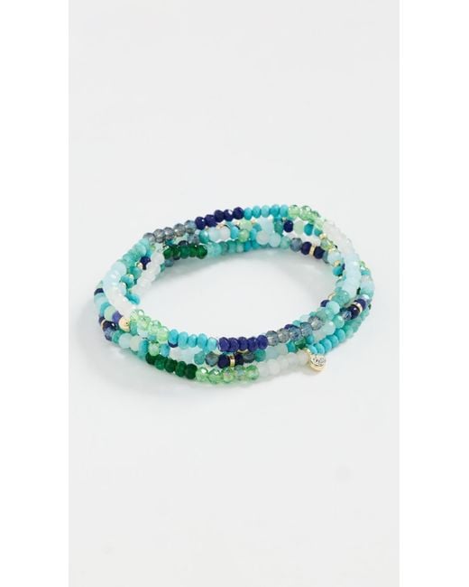 BaubleBar Green Kallen Bracelet Set