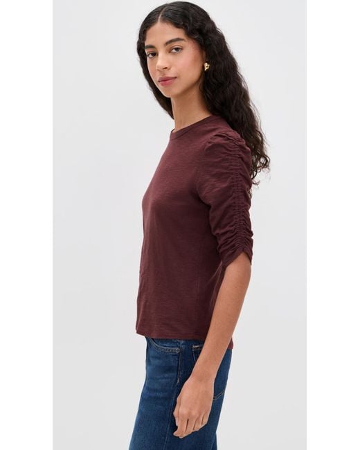 Veronica Beard Purple Waldorf Tee