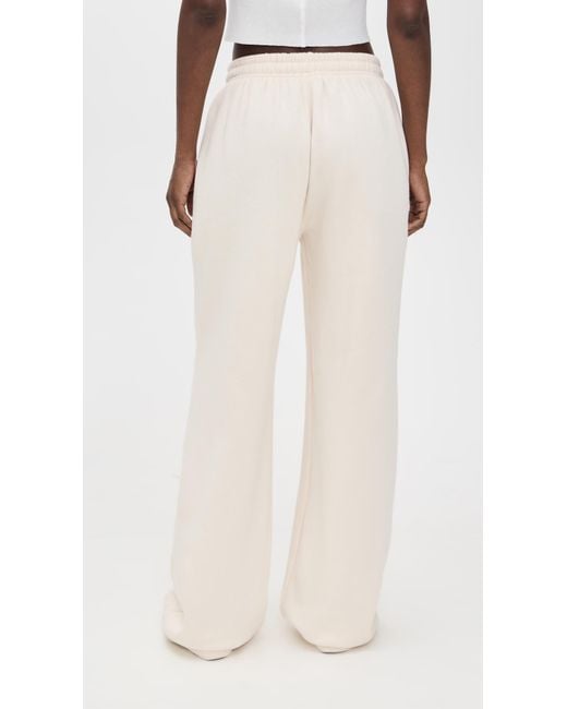 LoveShackFancy Natural Elma Sweatpants
