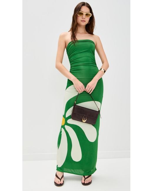 Cala De La Cruz Daphne Dress in Green | Lyst