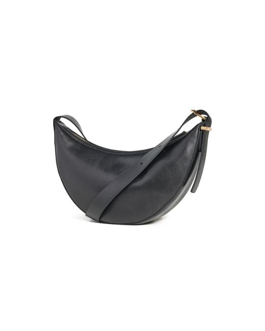 Madewell Black Essentials Crescent Sling Bag