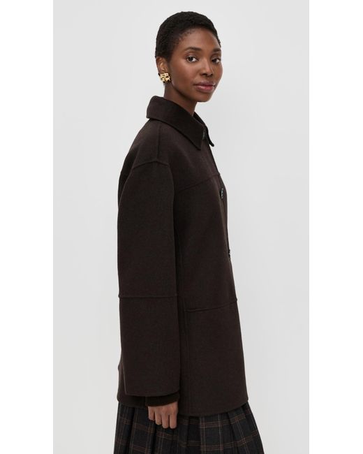 Proenza Schouler Black Lisa Coat
