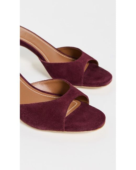 Staud Brown Brigitte Mules