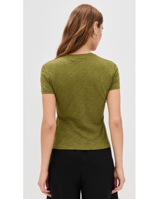 Theory Green Tiny Tee 2