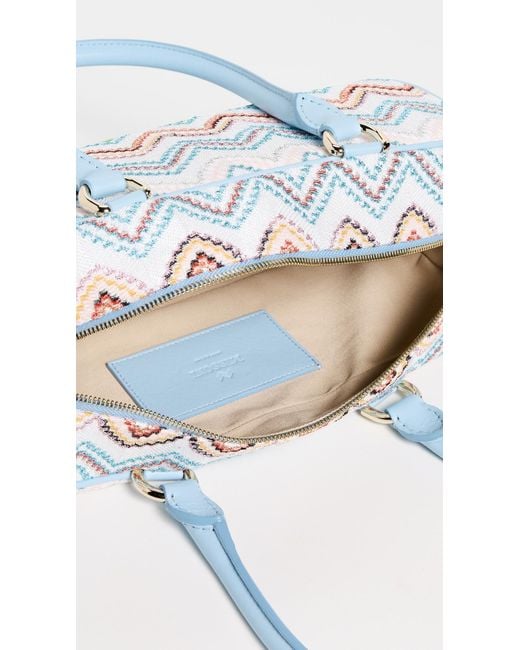 Missoni White Bowling Bag