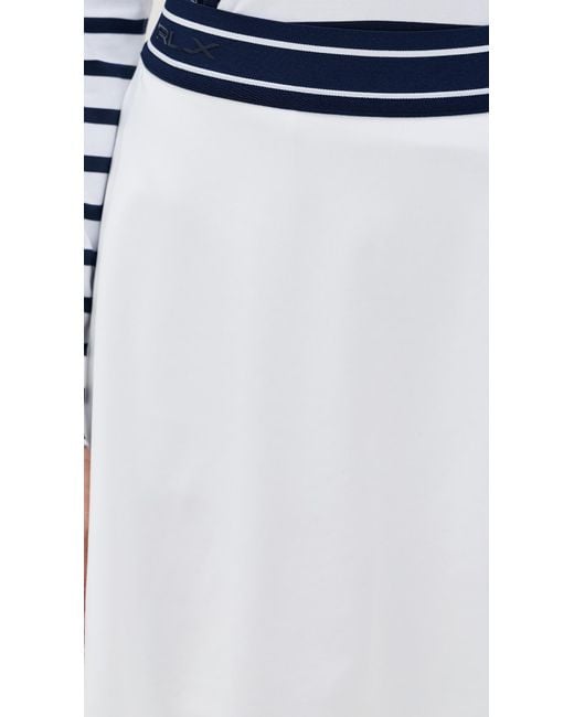 Ralph Lauren Black Interlock Flare Skort