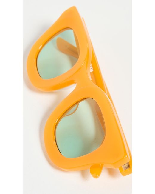 Wisdom Yellow Frame 3 Sunglasses