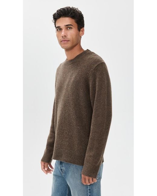 Nili Lotan Brown Ramone Sweater for men