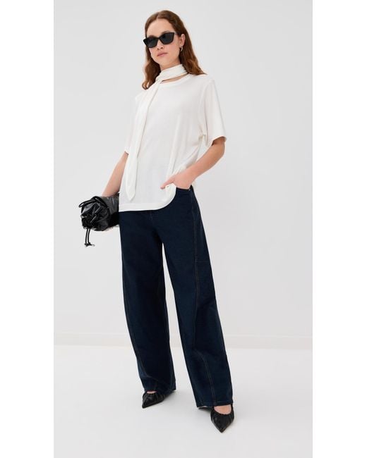 BITE STUDIOS White Ludo Oversized Tee