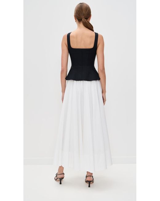Jonathan Simkhai Black Jolynn Combo Dress