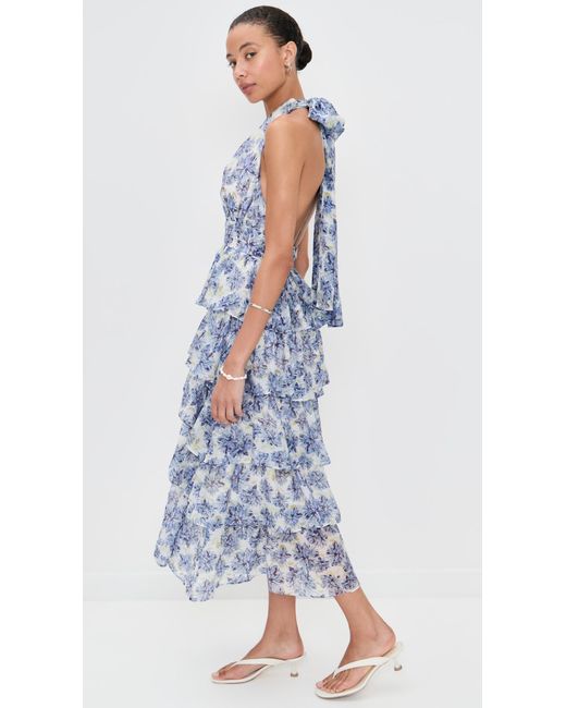 en saison blue dress En Saison Brooklyn Mini Dress main image 1