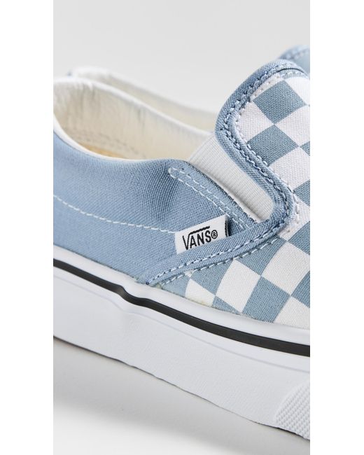Vans Blue Classic Slip On Sneakers