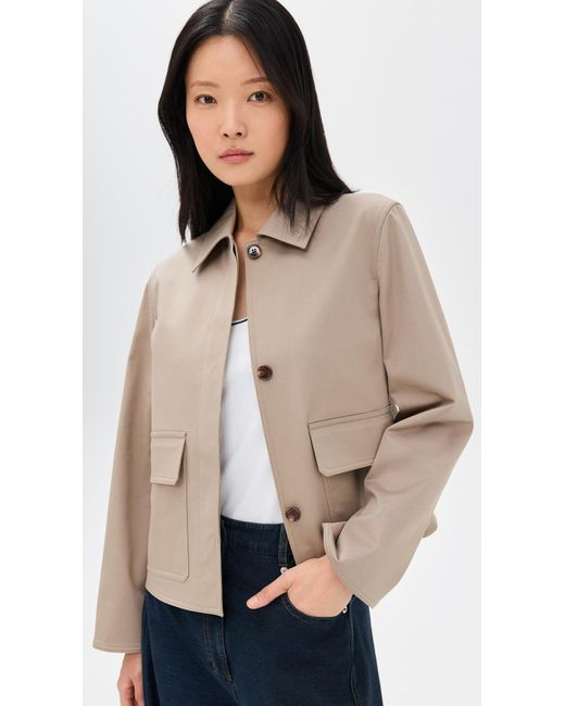 Theory Natural Patch Boxy Jacket