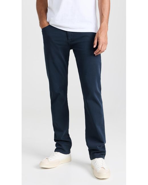 DL1961 Russell: Slim Straight Pants Berlin Blue (ultimate Knit) for men