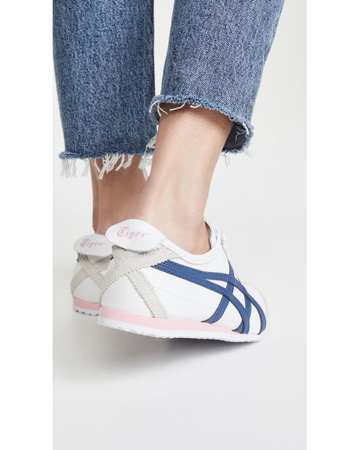 Onitsuka Tiger Mexico 66 Sneakers in Blue | Lyst