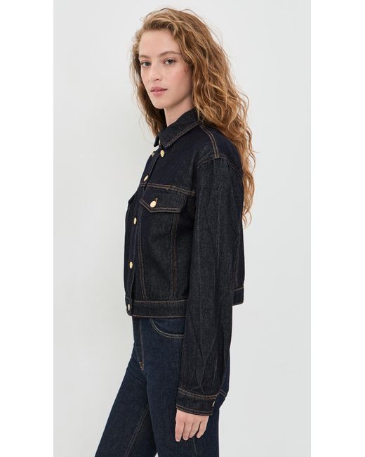 Line & Dot Black Roxie Cape Jacket