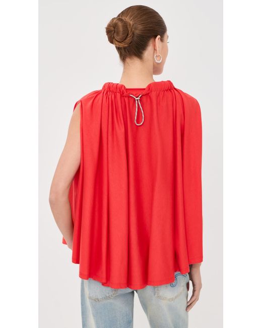 Coperni Red Circle Top