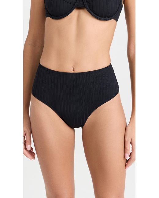 Solid & Striped Black The Lilo Bikini Bottoms