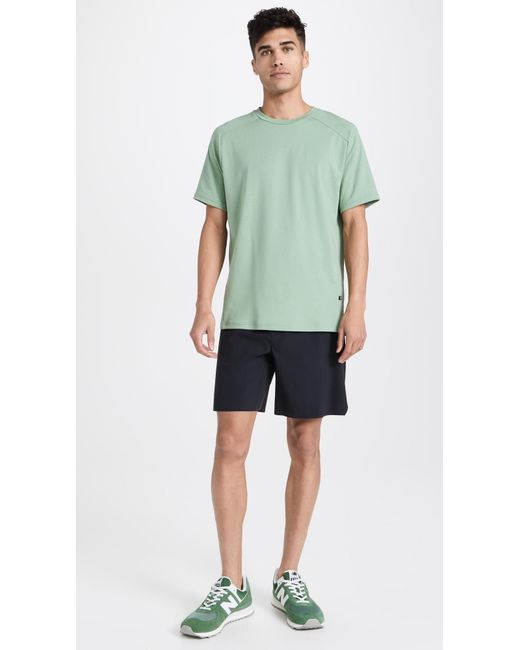 On Shoes Green Focu Tee for men
