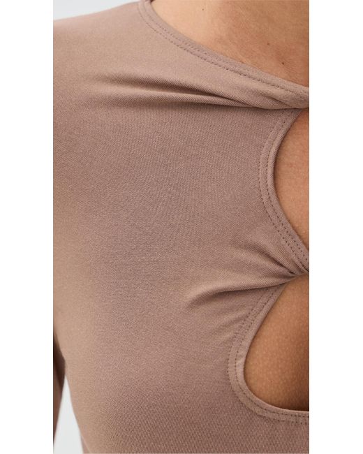 Le Bos Blue Brigitte Top