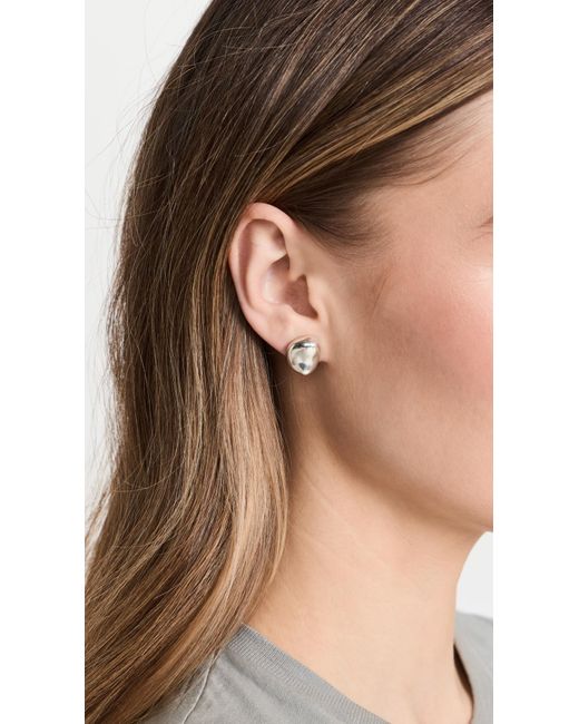 Agmes Black Small Gia Studs