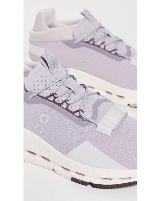 On Shoes White Cloudnova 2 Sneakers