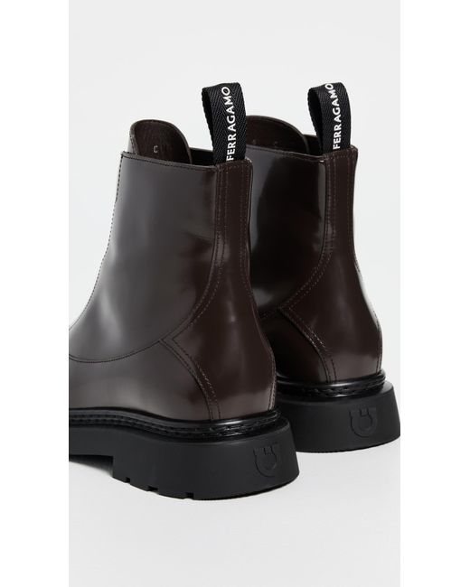Ferragamo Black Kisty Boots