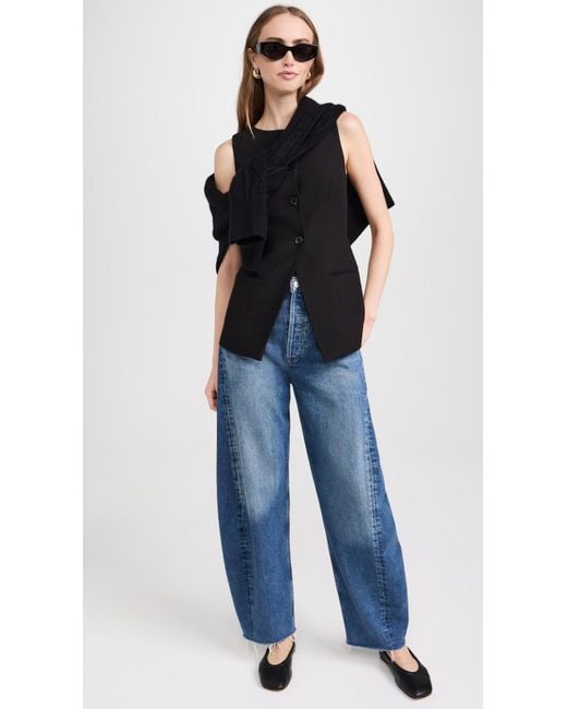 ALIGNE Black Leo Long Waistcoat