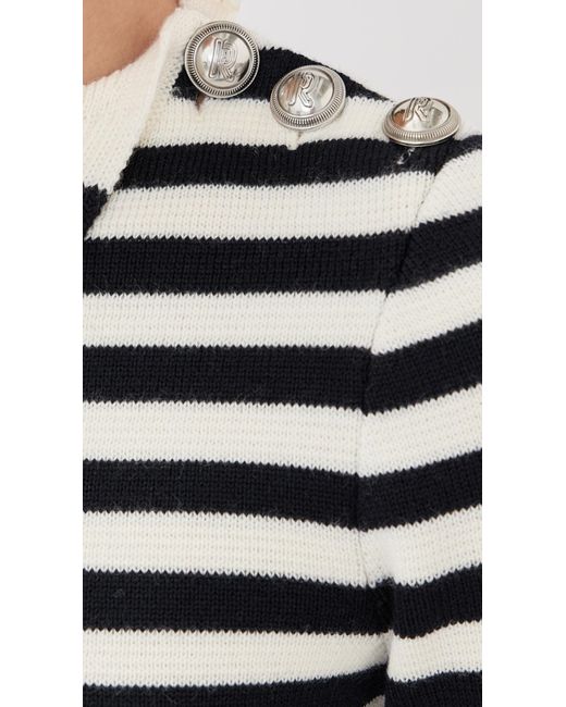 Rabanne Black Wool Pullover