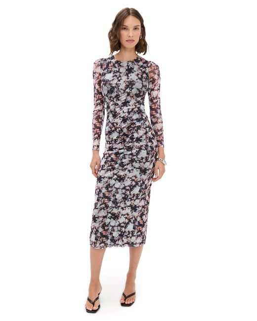 MINKPINK Multicolor Audrey Mesh Midi Dress