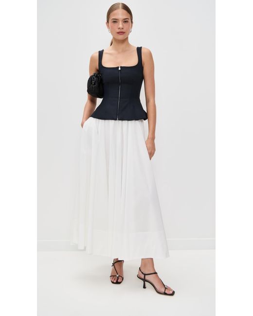 Jonathan Simkhai Black Jolynn Combo Dress