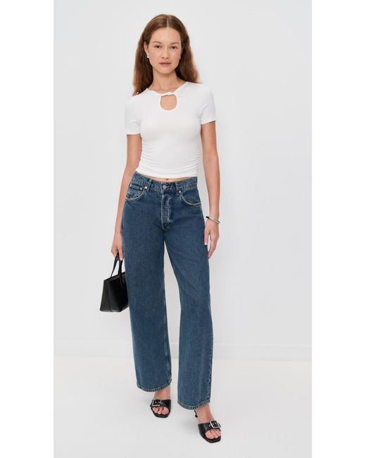 Le Bos White Amour Top