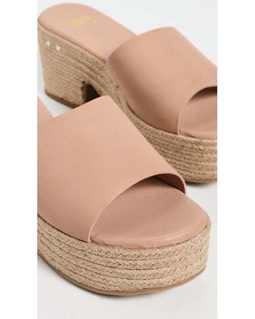 Beek Multicolor Prinia Jute Platform Sandals