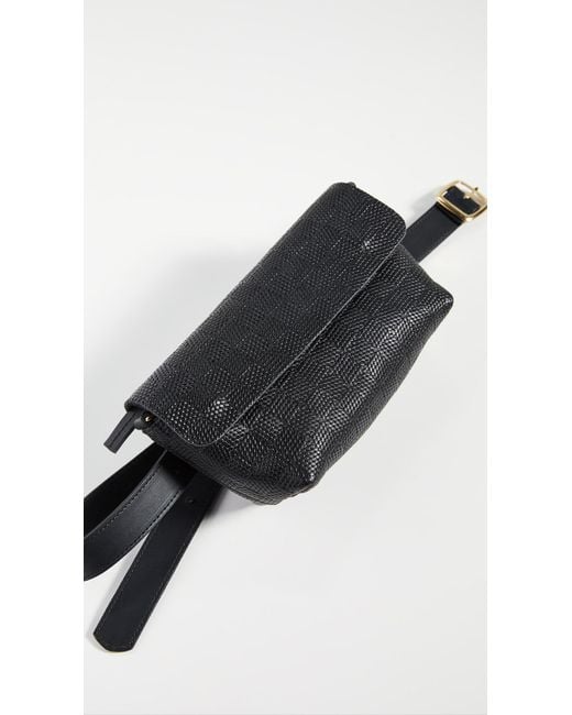 Clare V. Leather Rattan Belt Bag