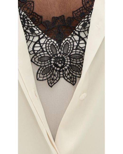 Rag & Bone Natural Venus Combo Cami Blouse