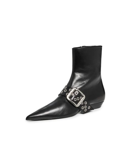 Jil Sander Black Ankle Boots