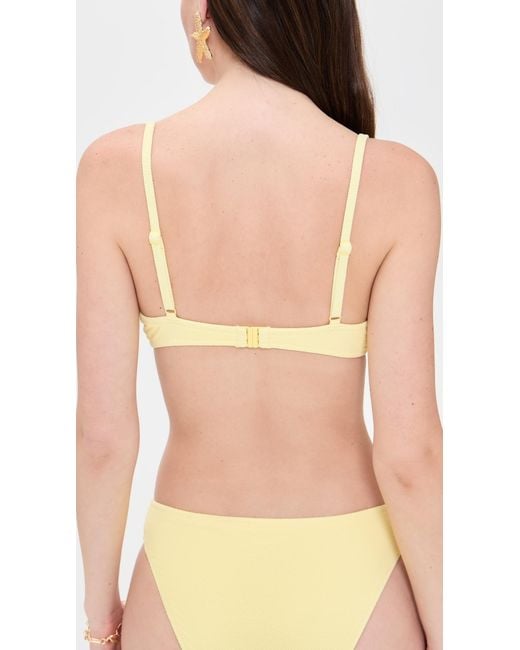 Solid & Striped Pink The Eva Bikini Top