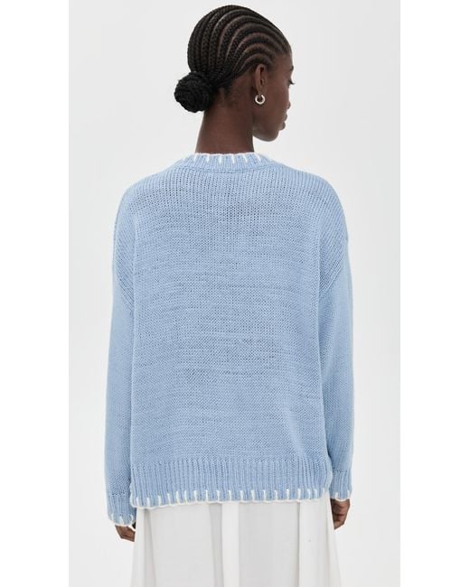 Bailey Rose Blue Bow Sweater
